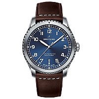 [스페셜오더]BREITLING-브라이틀링 내비타이머 크로노그래프 GMT 스틸 블랙 46mm