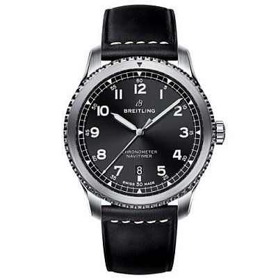 [스페셜오더]BREITLING-브라이틀링 내비타이머 1 스틸 블랙 남성 이미테이션시계 38mm