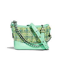 [스페셜오더]CHANEL-AS0865 샤넬 블랙 빈티지 카프스킨 이니셜 스트랩 가브리엘 스몰 호보백