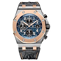 [스페셜오더]Audemars Piguet-오데마 피게 로얄 오크 오프쇼어 셀프와인딩 크로노그래프 세라믹베젤 Mans 시계 44mm