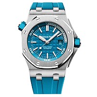 [스페셜오더]Audemars Piguet-오데마피게 로얄 오크 듀얼타임 파워리저브 스틸 블루 41mm