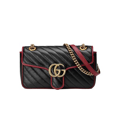 [스페셜오더]GUCCI 443497-4881 구찌 언스킬드 워커 GG 마몽 스몰 숄더백