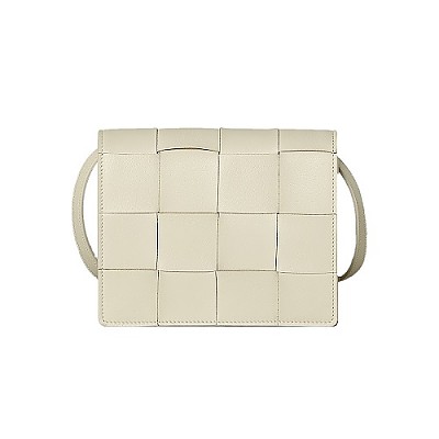 [스페셜오더]BOTTEGA VENETA-574051 보테가 베네타 레드 인트레치아토 나파 미니 카세트백