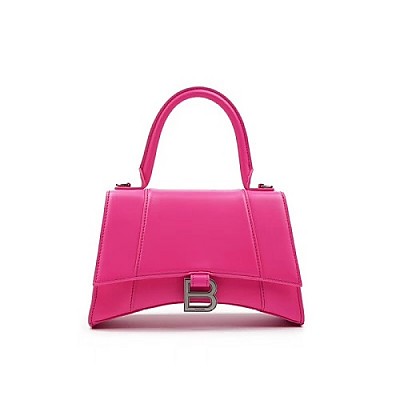 [스페셜오더]BALENCIAGA-593546 발렌시아가 레드 아워글래스 스몰 탑 핸들백