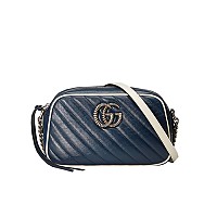 [스페셜오더]GUCCI-447632 1000 구찌 블랙 GG 마몽 마틀라세 스몰 숄더백