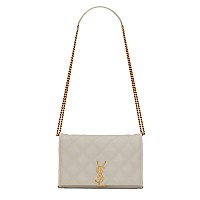 [스페셜오더]SAINT LAURENT-585031 생 로랑 블랙 다이아몬드 퀼팅 Becky 체인 WOC