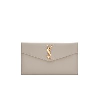 [스페셜오더]SAINT LAURENT-565739 생 로랑 내추럴 베이지 캔버스 업타운 파우치