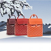 [스페셜오더]GOYARD-고야드 블랙 ALPIN 알핀 백팩