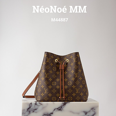 [스페셜오더]LOUIS VUITTON-M44369 루이비통 모노그램 블라썸 디테일 네오노에 이미테이션 버킷백