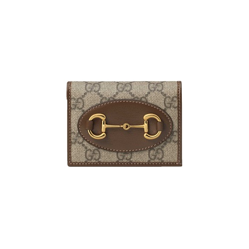 [스페셜오더]GUCCI-621887 8563 구찌 브라운 1955 홀스빗 카드 케이스 지갑