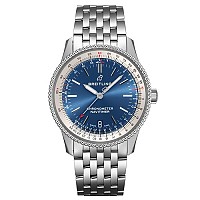 [스페셜오더]BREITLING-브라이틀링 내비타이머 크로노그래프 GMT 스틸 블랙 46mm