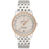 [스페셜오더]BREITLING-브라이틀링 내비타이머 크로노그래프 GMT 스틸 블랙 46mm