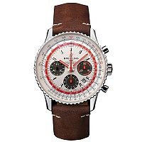 [스페셜오더]BREITLING-브라이틀링 내비타이머 크로노그래프 GMT 스틸 블랙 46mm