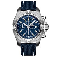 [스페셜오더]BREITLING-브라이틀링 어벤져 II GMT 스트라트스 실버 스틸 워치43mm