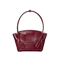 [스페셜오더]BOTTEGA VENETA-575943 보테가 베네타 비안코 인트레치아토 패턴 스몰 아르코 33 탑 핸들백