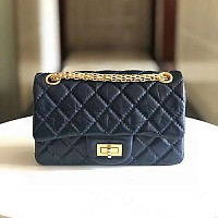 [스페셜오더]CHANEL-AS0874 샤넬 핑크 2.55 빈티지 골드 메탈 미니 플랩 백