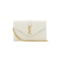 [스페셜오더]SAINT LAURENT-620280 생 로랑 블랙 믹스 마틀라쎄 모노그램 체인 지갑