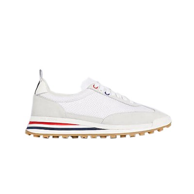 THOM BROWNE-FFD054A 톰 브라운 화이트 테크 러너 남성용