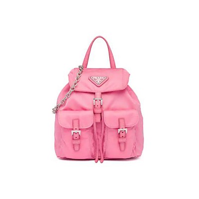 PRADA-1BH029 프라다 핑크 나일론 벨라 미니 백팩 17cm