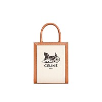 [스페셜오더]CELINE-194372 셀린느 카키 카모플라쥬 CELINE 프린트 미니 버티컬 카바스 백