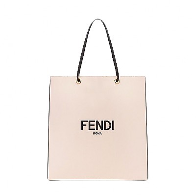 [스페셜오더]FENDI-8BH383 펜디 핑크 팩 미디엄 쇼핑 백 #펜디레플리카가방
