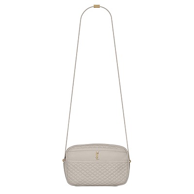 [스페셜오더]SAINT LAURENT-648990 생 로랑 화이트 퀼트 VICTOIRE 카메라 백