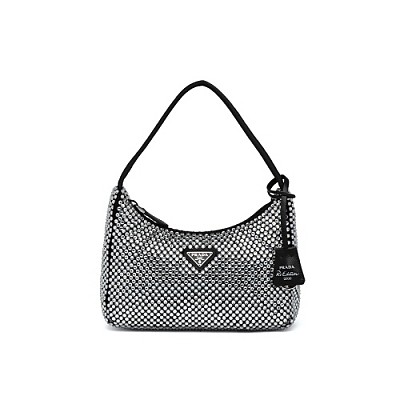 [스페셜오더]PRADA-1NE515 프라다 블랙/레드 리에디션 나일론 호보백