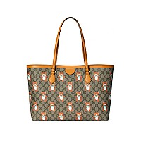 GUCCI-631685 4076 구찌 오피디아 블루 GG 미디엄 토트백