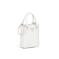 [스페셜오더]PRADA-1BA331 프라다 아쿠아 브러쉬드 가죽 스몰 토트 백