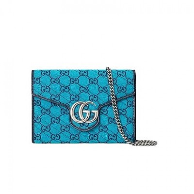 [스페셜오더]GUCCI-474575 1000 구찌 GG 마몽 블랙 마틀라세 미니백