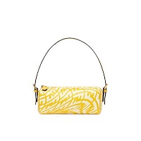 [스페셜오더]FENDI-8BS050 펜디 블루 글레이즈드 캔버스 버티고 미니 백