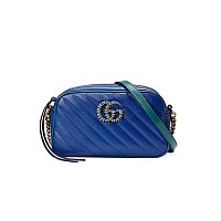[스페셜오더]GUCCI-447632 1000 구찌 블랙 GG 마몽 마틀라세 스몰 숄더백