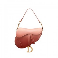 [스페셜오더]DIOR-디올 블루 Oblique 자수 Saddle 백 25cm