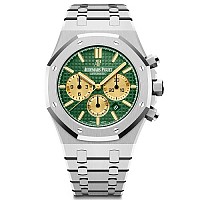 [AP전문OM팩토리][스페셜오더]Audemars Piguet-오데마 피게 로얄 오크 셀프와인딩 크로노그래프 핑크골드 블랙 다이얼 시계41mm