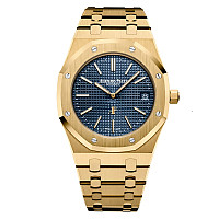 [AP전문OM팩토리][스페셜오더]Audemars Piguet-오데마 피게 로얄 오크 셀프와인딩 크로노그래프 핑크골드 블랙 다이얼 시계41mm