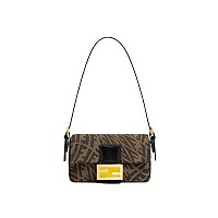 [스페셜오더]FENDI-8BS045 펜디 브라운과 블랙 미니 바게트 체인 백