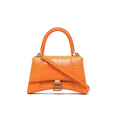 [스페셜오더]BALENCIAGA-593546 발렌시아가 레드 아워글래스 스몰 탑 핸들백