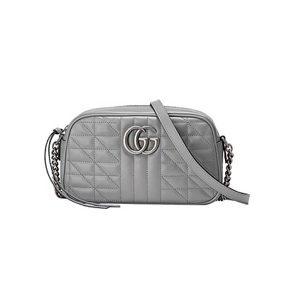 [스페셜오더]GUCCI-447632 6433 구찌 GG Marmont 레드 벨벳 스몰 숄더 백