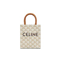[스페셜오더]CELINE-194372 셀린느 카키 카모플라쥬 CELINE 프린트 미니 버티컬 카바스 백