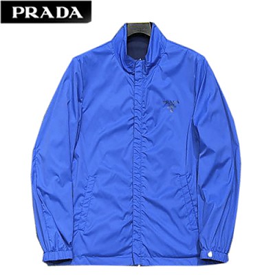PRADA-021111 프라다 그린 로고 프린트 바람막이 쟈켓 남성용