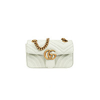 [스페셜오더]Gucci-‎446744 구찌 블랙 GG 마몽 미니 숄더백 22cm