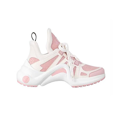 LOUIS VUITTON-1AC272 루이비통 블루 모노그램 데님 LV 아치라이트 스니커즈 여성용
