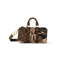 LOUIS VUITTON-M14078 루이비통 옐로우 모노그램 키폴 반둘리에 25