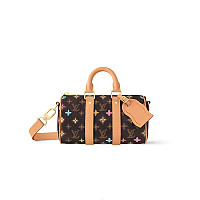 LOUIS VUITTON-M14078 루이비통 옐로우 모노그램 키폴 반둘리에 25