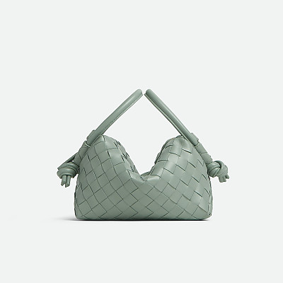BOTTEGA VENETA-796615 보테가 베네타 라이트 블루 탑 핸들 루프 백