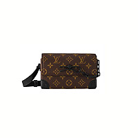 LOUIS VUITTON-M12808 루이비통 모노그램 마카사르 스티머 웨어러블 월릿