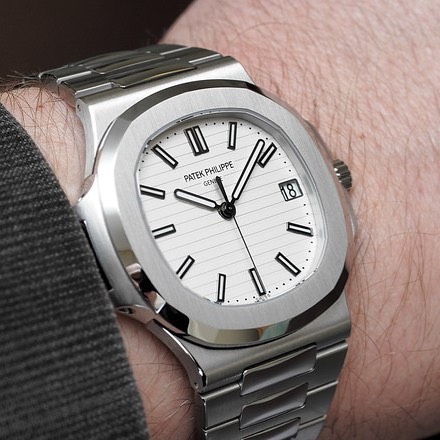 [3K][스페셜오더]Patek Philippe-파텍 필립 노틸러스 화이트 904L 랩시계 40mm - 5711/1A-011
