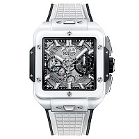 [BBF]Hublot-스퀘어 뱅 유니코 18K 킹골드 블랙 세라믹 42mm 1:1 Best Edition - 821.NM.0170.RX