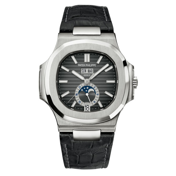 [3K][스페셜오더]Patek Philippe-파텍필립 노틸러스 애뉴얼칼린더 or 문페이스 블랙 40.5mm 1:1 Best Edition - 5726A-001