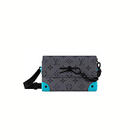 LOUIS VUITTON-M12808 루이비통 모노그램 마카사르 스티머 웨어러블 월릿